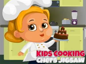 Kids Cooking Chefs Jigsaw